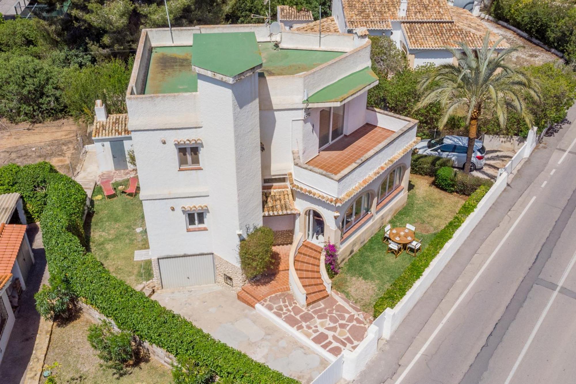 Chalet Independiente A 50 Metros De Cala Blanca Xabia Bagian luar foto