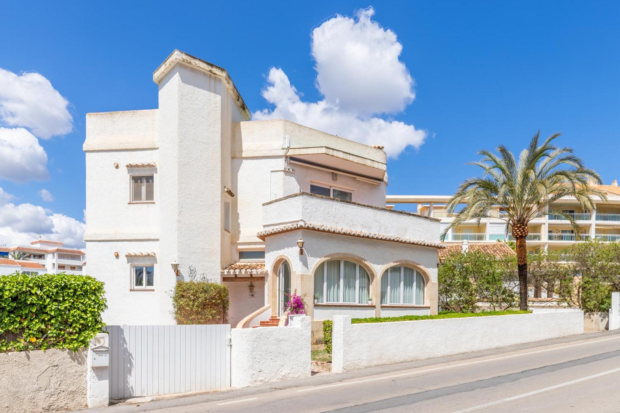 Chalet Independiente A 50 Metros De Cala Blanca Xabia Bagian luar foto